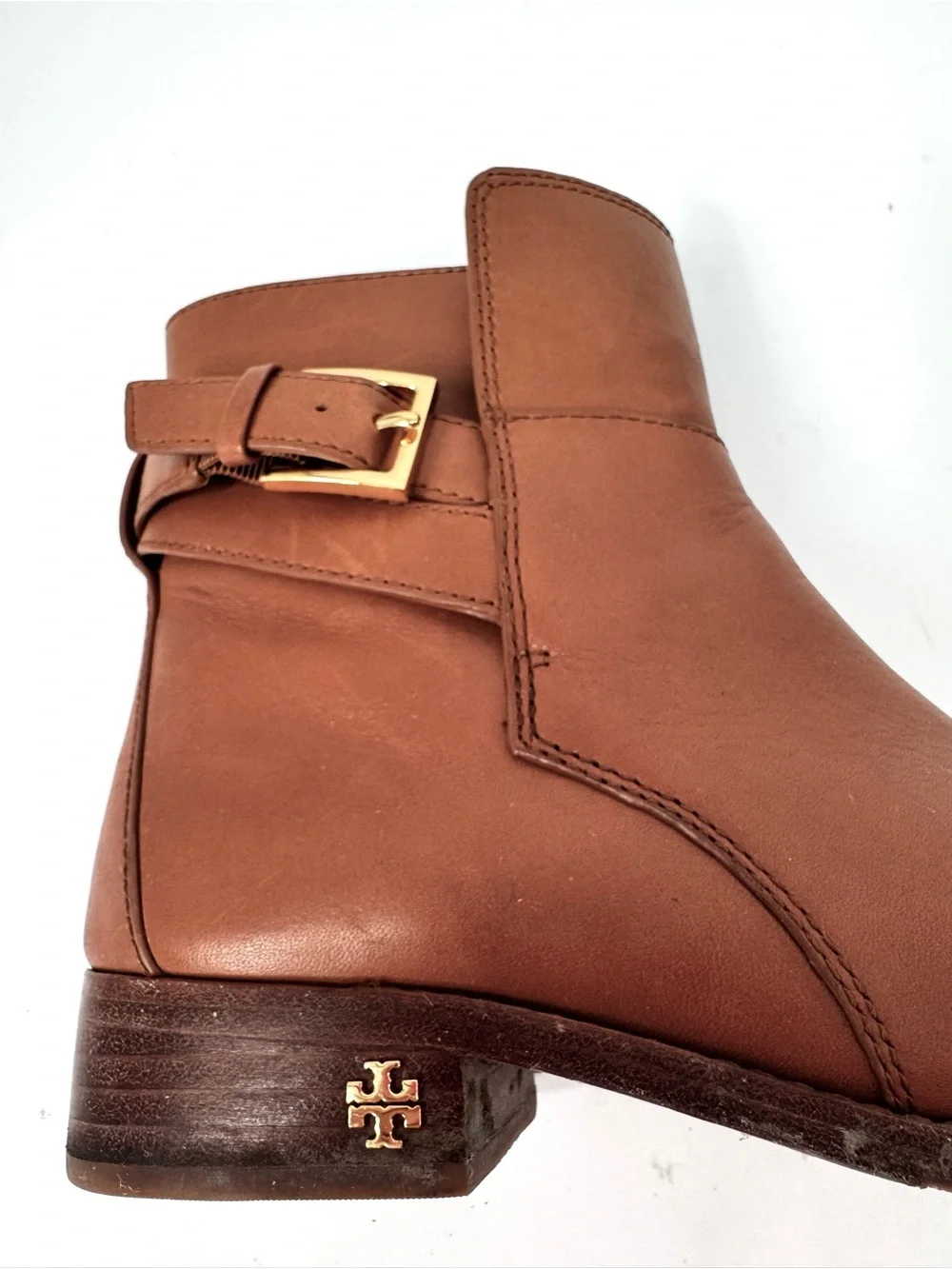 Tory Burch Brooke Boot Tan calfskin Leather